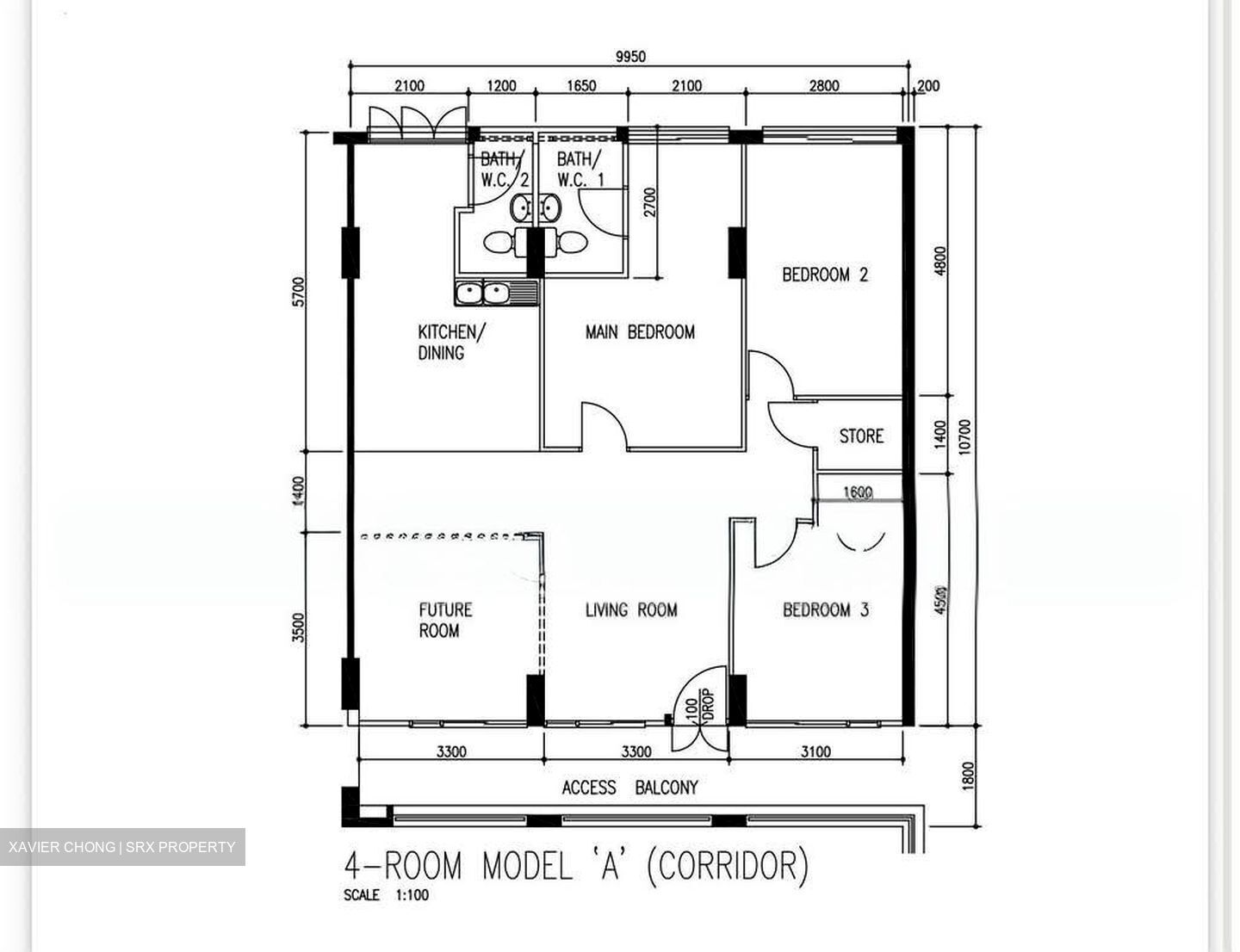 Blk 25 Chai Chee Road (Bedok), HDB 4 Rooms #582770071